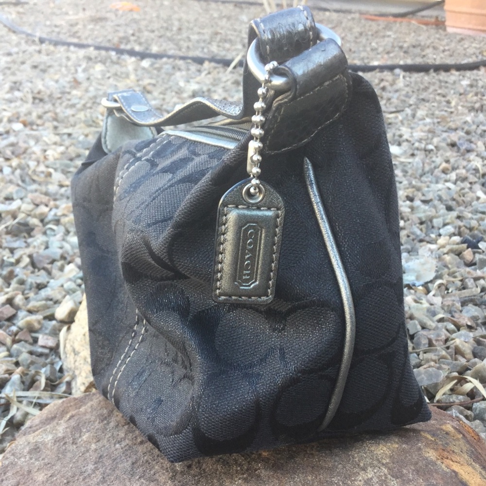 Black Coach Small Handbag